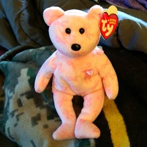 Beanie baby Cancer bear